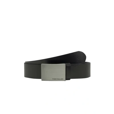 Abbildung von TOM Tailor Gürtel, Herren, Größe: 90, Black uni