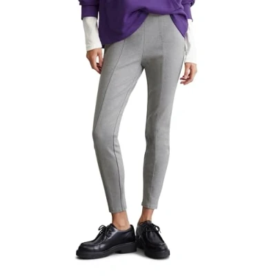 Abbildung von Marc O&#039;Polo Denim Stoffhose, Damen, Größe: XL, Dark shadow melange