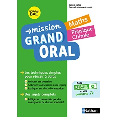Abbildung von Mission Grand Oral Maths Physique Chimie