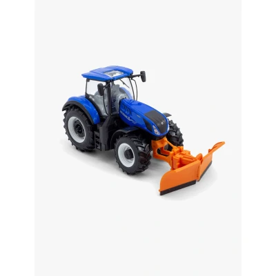Abbildung von Bburago New Holland T7.315 Traktor mit Schneepflug 1:32