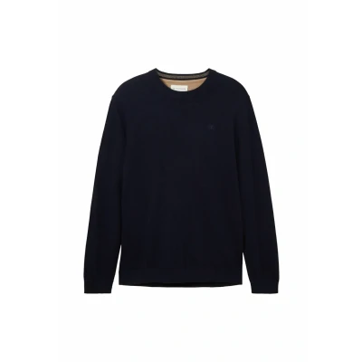 Abbildung von TOM Tailor Strickpullover, Herren, Größe: 3XL, Dunkelblau