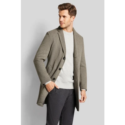 Abbildung von bugatti Woolmix Klassischer Mantel, Herren, Größe: 46, Taupe