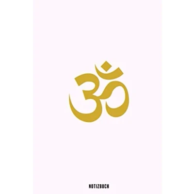 Abbildung von Notizbuch: Om Yoga Notizheft Planer Meditations Tagebuch Achtsamkeitsbuch gepunktet (dot grid) 120 Seiten ca. A5 mit Softcover