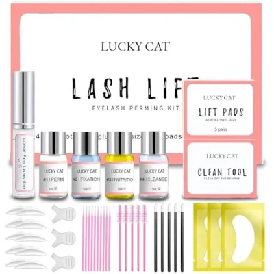 Abbildung von Wimpernlifting Set,2024 Lash Lifting Set,Wimpernlifting &amp; Augenbrauen Set professionell,Wimpern Lifting,Lange andauernd,einfach zu bedienen,Ideal für Partys,Geburtstage