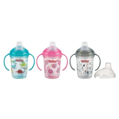 Abbildung von Nuby Trinklernbecher auslaufsicher mit Griffen 240ml ab 6 Monaten