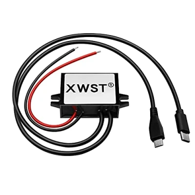 Abbildung von DC 8V 40V 12V 24V auf 5V Spannungswandler Micro USB and Type C 3A 15W Wandler