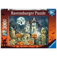 Abbildung von Ravensburger Puzzle Kinderpuzzle 13264 Das Halloweenhaus 300 Teile XXL ..., Puzzleteile