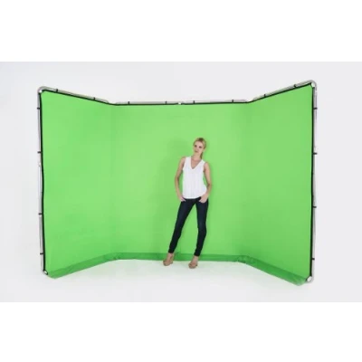 Abbildung von Manfrotto LL lb7622 4 m Panorama Hintergrund Cover Chromakey Grün