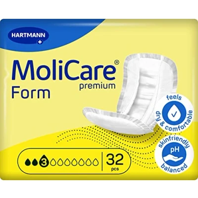 Abbildung von PAUL Hartmann AG Saugeinlage MoliCare® Premium Form 3 Tropfen (1x32 St