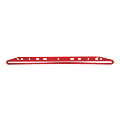 Abbildung von Connect Zeitschriftenbinder mit Deckschiene rot VE=100 Stück