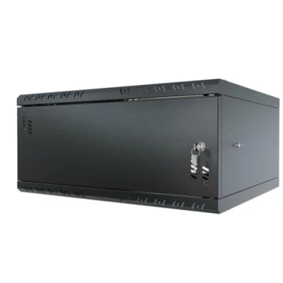 Abbildung von Stalflex Server Netzwerkschrank 19 Zoll 4U 450mm Standard Hochbelastbarer Stahl Computer &amp; Racks Serverschrank, kompatibel mit Fachboden und Rack Schienen Metalltür