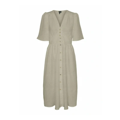Abbildung von VERO MODA Female Kleid VMMELANEY Midikleid