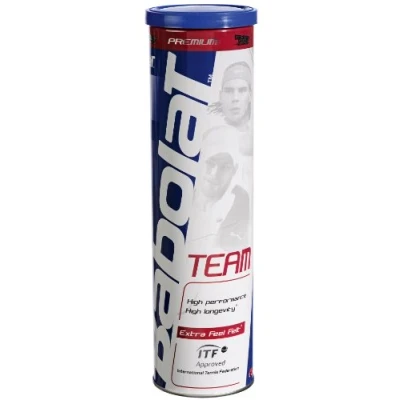 Abbildung von Babolat Tennisbälle Team 4er Dose, gelb, 502011 Einheitsgröße