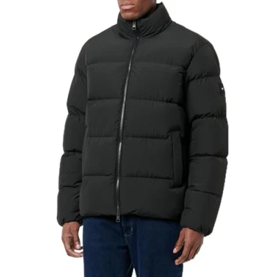 Abbildung von Tommy Hilfiger Puffer Jacket Daunenjacke, Herren, Größe: XL, Black