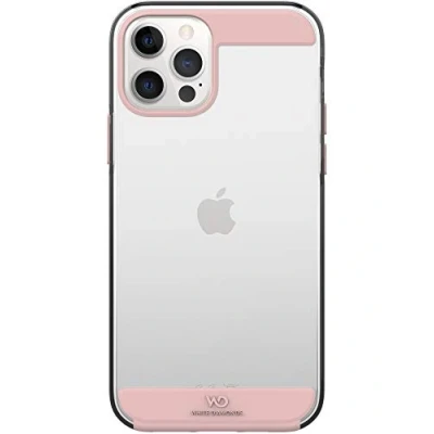Abbildung von WHITE DIAMONDS Handyhülle Innocence Case Clear kompatibel mit Apple iPhone 12/12 Pro I Durchsichtig, Transparent, Robuste Hülle (Rose Gold)