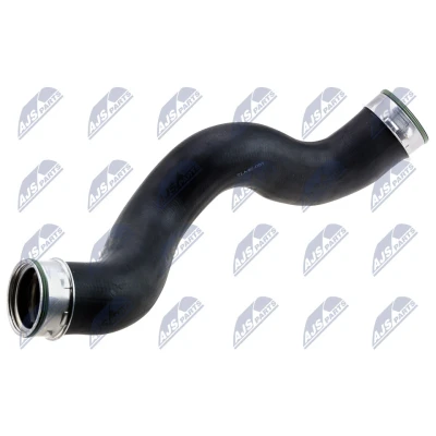 Abbildung von NTY GPP ME 051 Ladeluftschlauch MERCEDES BENZ: E Klasse Limousine, T modell, CLS Coupe