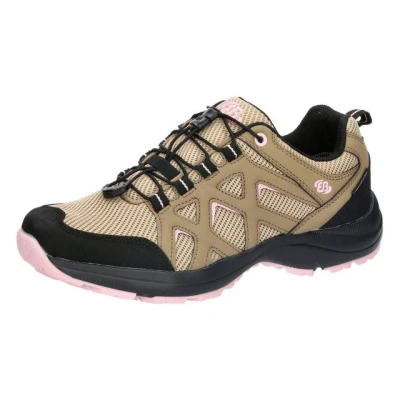 Abbildung von Brütting Tacna Hikingschuh, Damen, Größe: 37, Beige schwarz rosa Schuhe