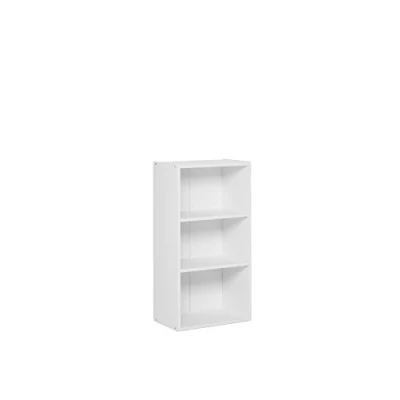 Abbildung von Regal Bücherregal / Standregal (in 3 Farben Größen) made in Germany, Weiß
