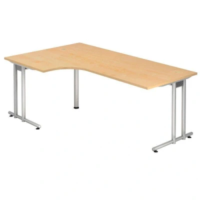 Abbildung von HAMMERBACHER Schreibtisch VNS82/3/S ahorn