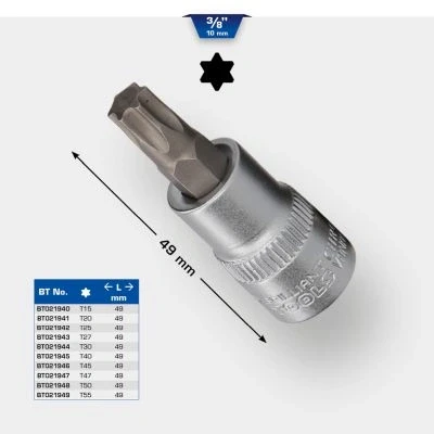 Abbildung von KS TOOLS BT021948 Steckschlüsseleinsatz T50 Torx