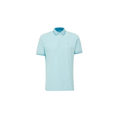 Abbildung von s.Oliver Sportives MIT Kontrastdetails Poloshirt, Herren, Größe: Small, Ozeangrün