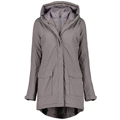 Abbildung von McKINLEY Damen Mina Mantel, Melange/Anthracite, 38