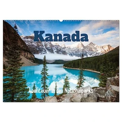 Abbildung von Kanada Abenteuer in den Nationalparks (Wandkalender 2025 DIN A2 quer), CALVENDO Monatskalender