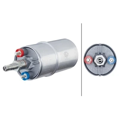 Abbildung von HELLA 8TF 358 303 181 Kraftstoffpumpe elektrisch ohne Dichtung AUDI: 100 C3 Limousine, Coupe B3, 80 B4 VOLKSWAGEN: GOLF 2, Jetta 2