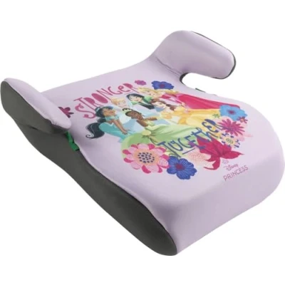 Abbildung von Disney Kindersitzerhöhung i Size ECE R129/03 Kindersicherheit von 126 bis 150 cm Sitzerhöhung mit Prinzessinnen Grafiken Kindersitz Princess rosa