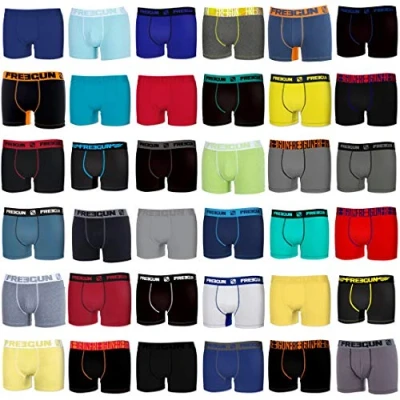 Abbildung von Boxershorts Herren Pack Surprise, Unterhosen Männer, Zufälliges Muster, Anti Reizung (3er Pack), Mehrfarbig, XL