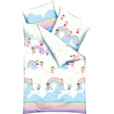 Abbildung von Kaeppel Kinderbettwäsche &quot;Rainbow Fairies&quot;, (2 tlg.), Mit Feen