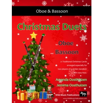 Abbildung von Christmas Duets for oboe and Bassoon: 21 Traditional Carols arranged equal bassoon players of intermediate standard.