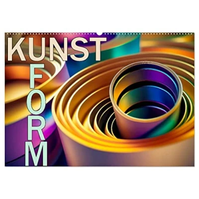 Abbildung von Kunst Form (Wandkalender 2025 DIN A2 quer), CALVENDO Monatskalender