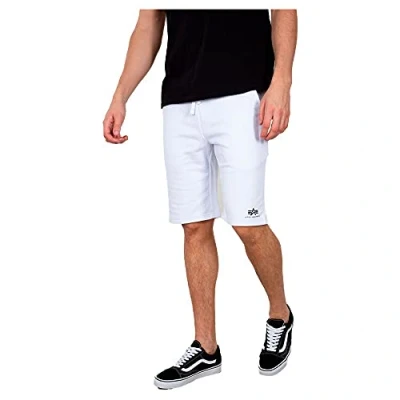Abbildung von Alpha Industries Basic SL Jogginghose, Herren, Größe: Medium, White