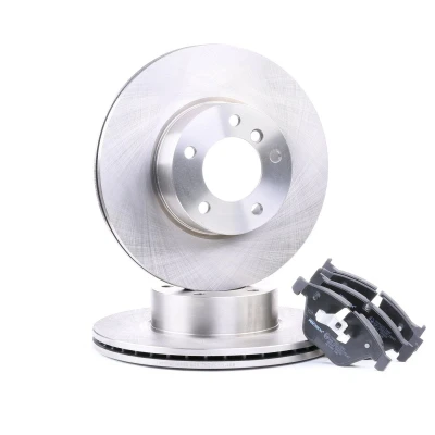 Abbildung von MAPCO 47763HPS Bremsscheiben und beläge Vorderachse Belüftet inkl. Verschleißwarnkontakt BMW: 3 Coupe, Touring, Limousine
