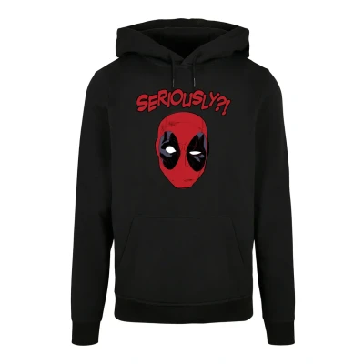 Abbildung von F4NT4STIC Marvel Deadpool Seriously Kapuzenpullover, Herren, Größe: XL, Black