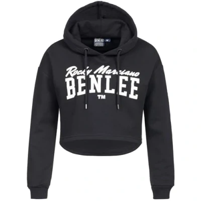 Abbildung von BENLEE Rocky Marciano Damen Aphrodite Cropped Hoodie, Black, M
