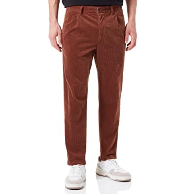 Abbildung von BOSS Herren Trousers Flat, Open Brown, 36W / 32L EU