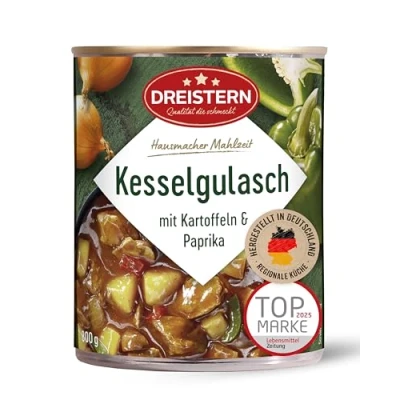 Abbildung von DREISTERN Schweinegulasch mit Kartoffeln, 800 gramm