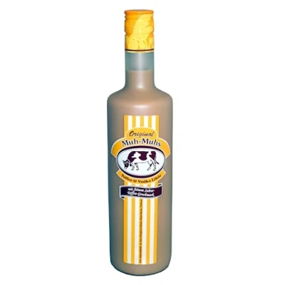 Abbildung von Original Muh Muhs Toffee &amp; Vodka Likör (17% vol) in der 0,7l Flasche im 6er Vorratspack Cremig leichter Sahnelikör mit Sahne Geschmack (6 x 0,7 Liter)