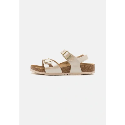 Abbildung von Birkenstock RIO KIDS Graceful Riemensandalette für Kinder, Größe: 28, Pearl/white Schuhe