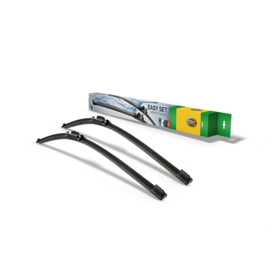 Abbildung von Scheibenwischer Hella Easy Set Oe 9XW 358 164 031 vorne Flachbalkenwischblatt BMW: 2 Coupe, Cabrio, 1 Schrägheck, OPEL: Astra H Schrägheck