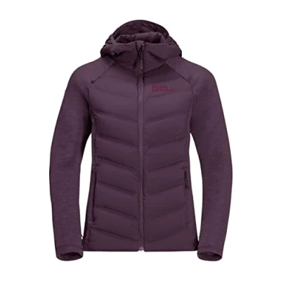 Abbildung von Jack Wolfskin Hybridjacke &quot;TASMAN DOWN HYBRID W&quot;, mit Kapuze