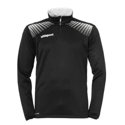 Abbildung von Uhlsport Herren Goal 1/4 Zip Top Sweatshirt, schwarz/Weiß, 2XL