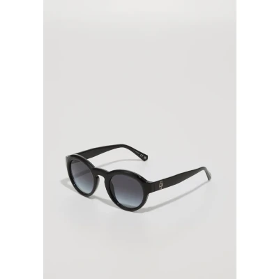 Abbildung von Guess Herren GU00205 01B Gläser SONNENBRILLEN Injiziert Schwarz Rauch Rund Normal
