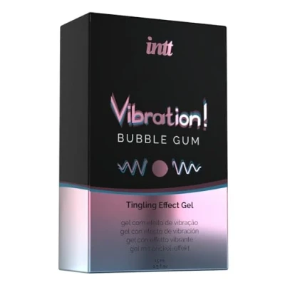 Abbildung von Vibrationen! Bubble Gum Tingling Gel