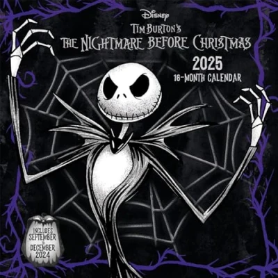 Abbildung von Pyramid International The Nightmare Before Christmas 2025 Wandkalender, quadratisch, 16 Monate, 30 x cm, Einheitsgröße