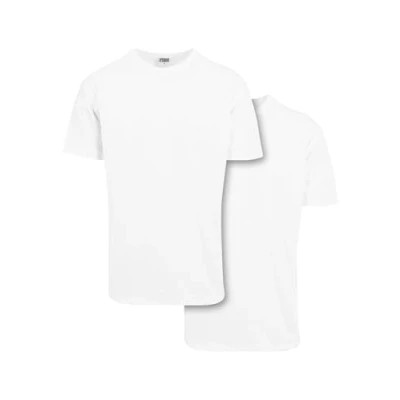 Abbildung von Urban Classics Herren Oversized Tee 2 Pack T Shirt, white+white, XL