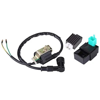 Abbildung von Zündspule Kit, Fydun 5 Pin Zündspule+CDI Box Regler+Gleichrichter for 110CC 125CC 140CC Trail Bike Dirt Quad ATV