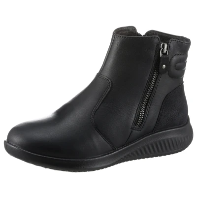 Abbildung von Jomos Winterstiefelette &quot;Allegra&quot;, Winterboots, Stiefelette mit echtem Lammfellfutter, extraweit